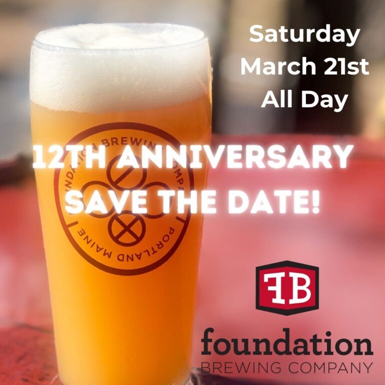 Save the Date, our 12th anniversary celebration is Saturday, March 21st