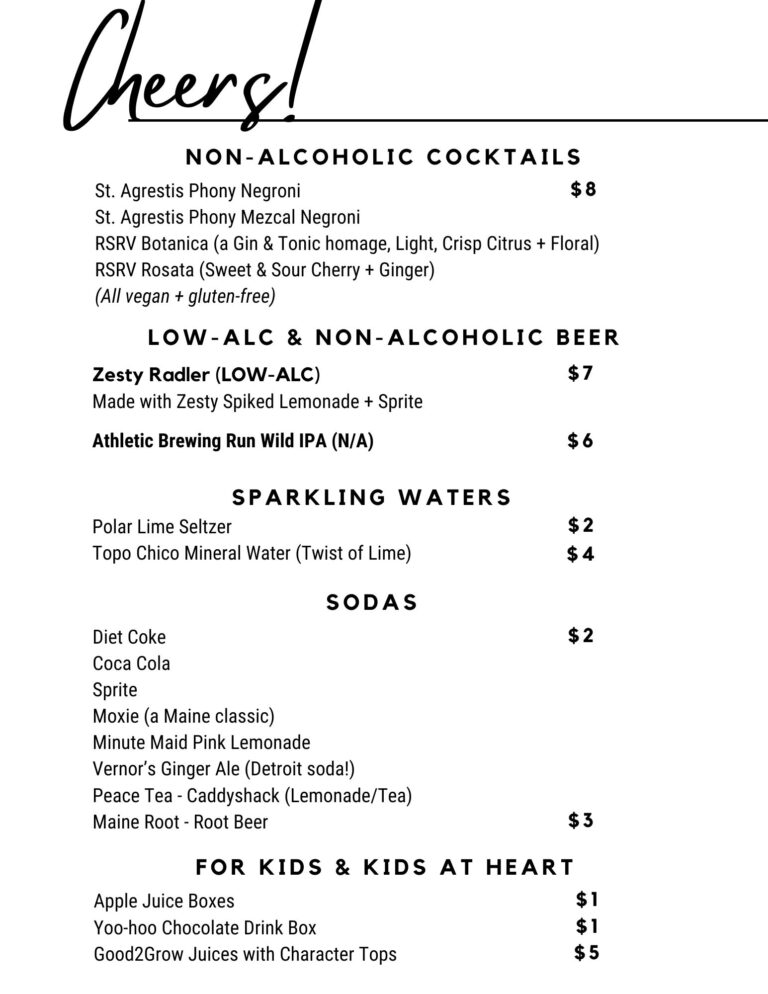 Foundation Brewing Low and Non-Alc Drinks, updated 4-10-26